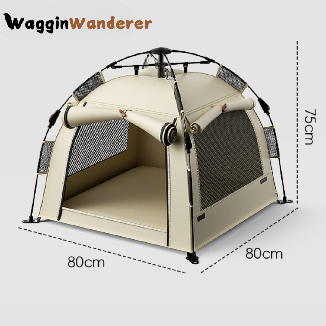 Waggin Wanderer Outdoor Pop Up Dog Tent