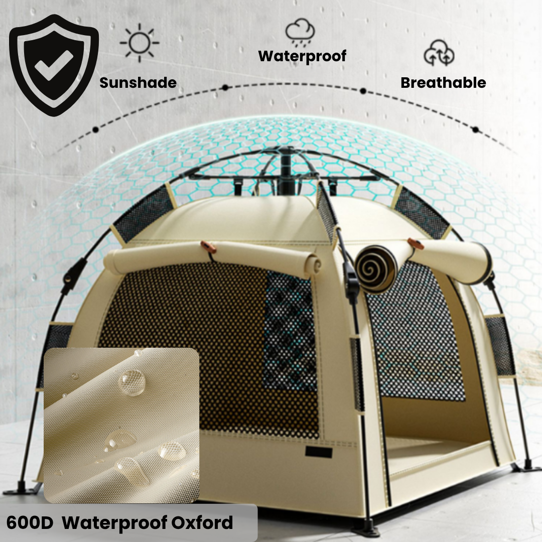 Waggin Wanderer Outdoor Pop Up Dog Tent