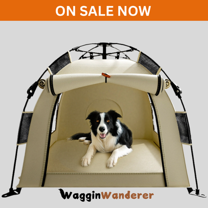 Waggin Wanderer Outdoor Pop Up Dog Tent